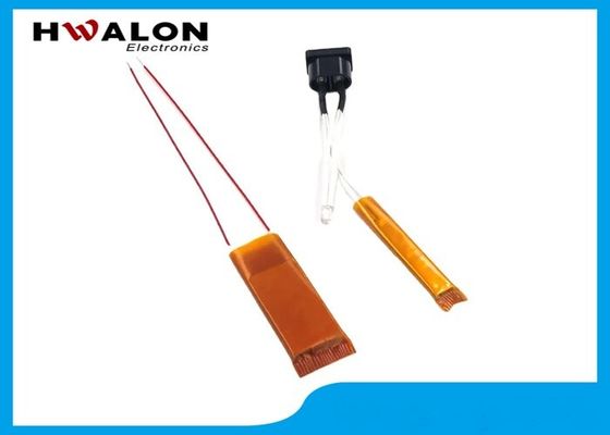 গরম আঠালো বন্দুকের জন্য 12V সিরামিক হলুদ কাগজ PTC গরম করার উপাদান